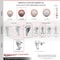 Service Caster 3.5 Inch Red Polyurethane Swivel 3/8 Inch Threaded Stem Caster Set with Brake SCC-TS20S3514-PPUB-RED-TLB-381615-4 - alternate 3